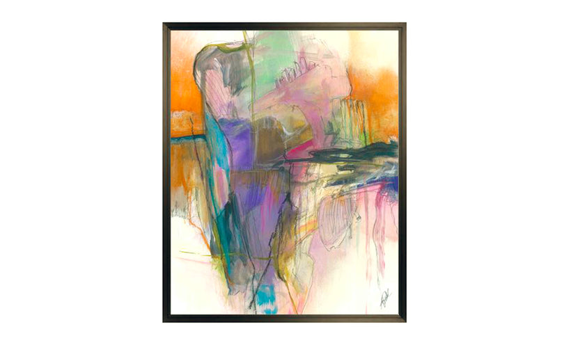 Abstract 315 44x54 Framed Canvas